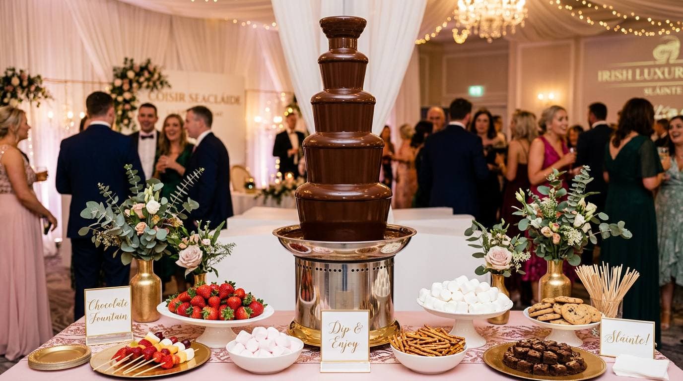 Chocolate fountains Cork - sweet carts and dessert tables for events